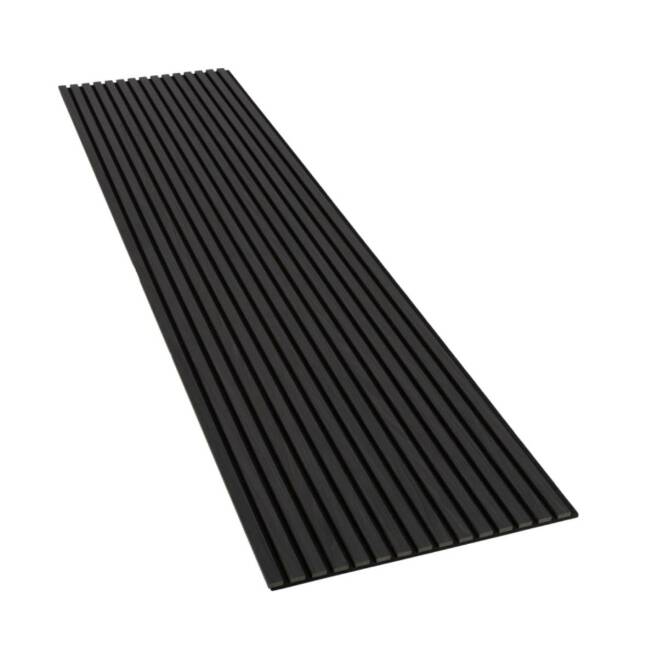 Akustikpanel i svart ek vit bakgrund