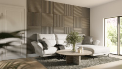 Eccon Akustikpanel Grå 60×60 cm