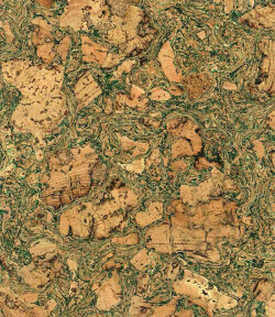 Korkvägg Iceberg Green 60x45 cm