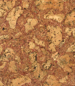 Korkvägg Iceberg Red 60x45 cm