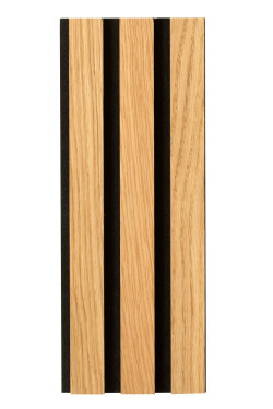 Ribbvägg Premium Ek Naturolja 300 cm