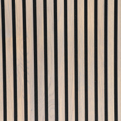 Ribbvägg Premium Ek Obehandlad 240 cm