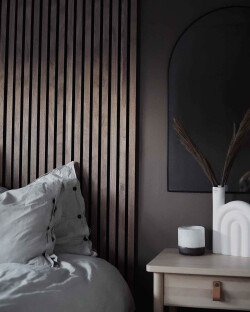 Sänggavel Valnöt 120 cm