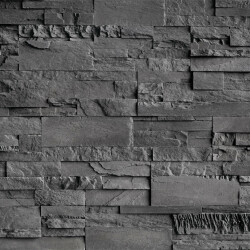 Stenvägg Modulo NEO Deep Grey - 0,72m2