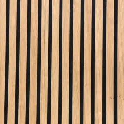 Ribbvägg Premium Ek Naturolja 240 cm