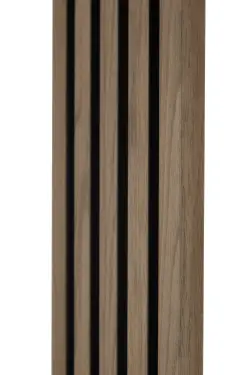 Avslutningslist Ribbvägg för Badrum Valnöt