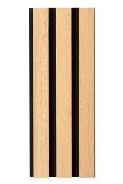 Ribbvägg Premium Ek Vit Olja 240 cm