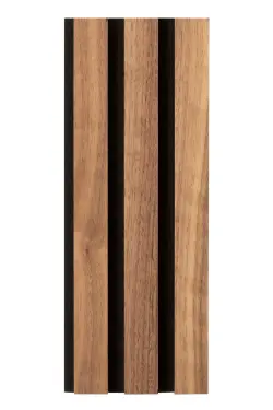 Ribbvägg Premium Valnöt Naturolja 240 cm