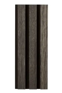 Ribbvägg Premium Ek Svart Oljebets 240 cm