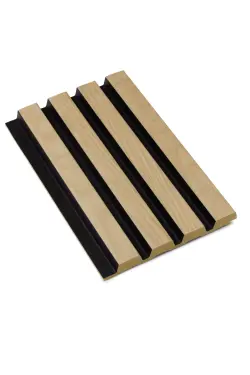 Provbit Ribbpanel för Badrum Ek