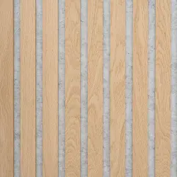 Akustikpanel  Premium Ek Grå Filt 240 cm